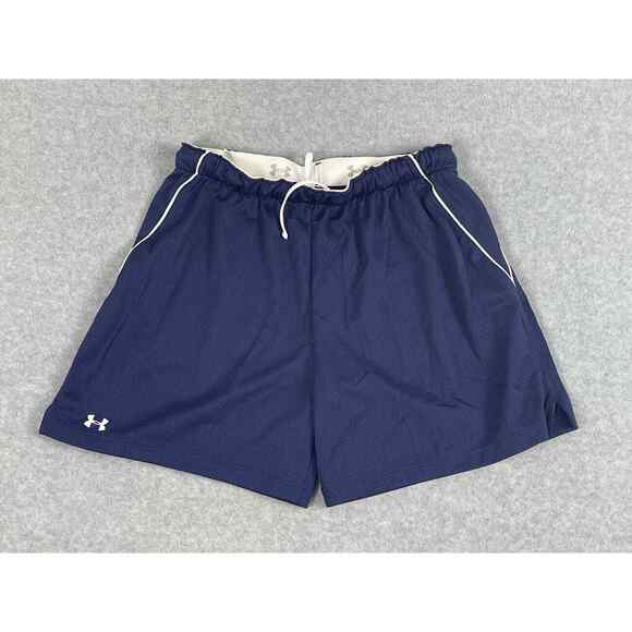 Under Armour Shorts Womens S Blue Jogging‎ Workout Activewear Performance - Picture 1 of 6